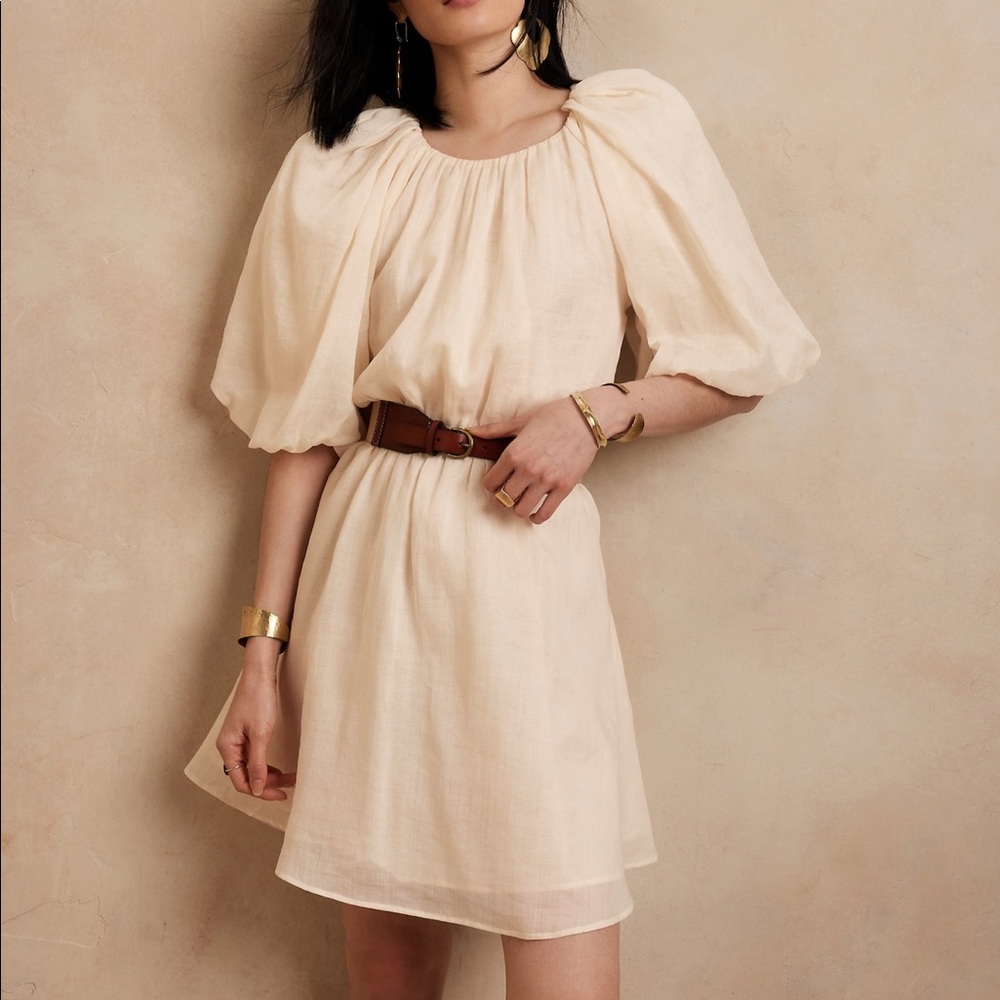 RAMIE OPEN-BACK DRESS